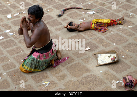 street performers india,street kids india,beggar india,indian street,street scene india,indian street,poor people,poverty in india,poverty,unhygene Stock Photo