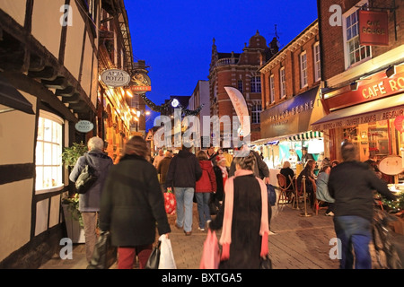 Worcester, Christmas, Friar Street Stock Photo