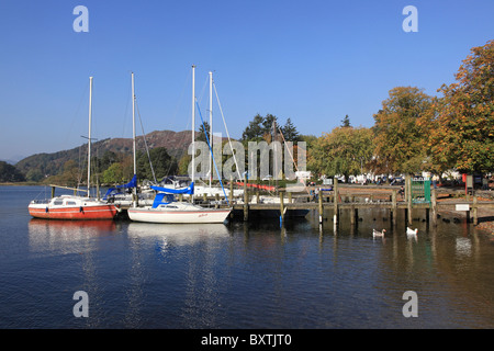 Cumbria, Ambleside, Waterhead, Lake Windermere Stock Photo