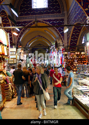 Kapali Carsi, Grand Bazaar, Istanbul Stock Photo