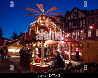 Europe, Uk, England, Surrey, Kingston, Christmas Market Stock Photo