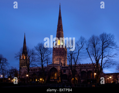 Uk, Coventry, West Midlands, Holy Trinity Church Stock Photo