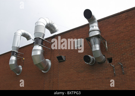 Air conditioning vents Stock Photo