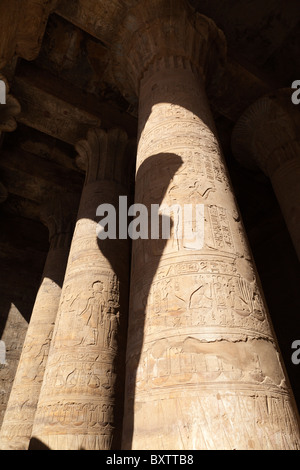 Edfu Temple, Egypt - interior 7 Stock Photo