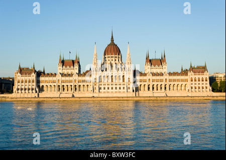 Hungarian Parliament Building, Budapest, Hungary Stock Photo