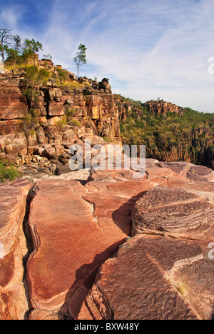 Top of Twin Falls, Kakadu National Park Stock Photo