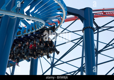 The In-Fusion and Pepsi Max Big One roller coasters at Blackpool ...