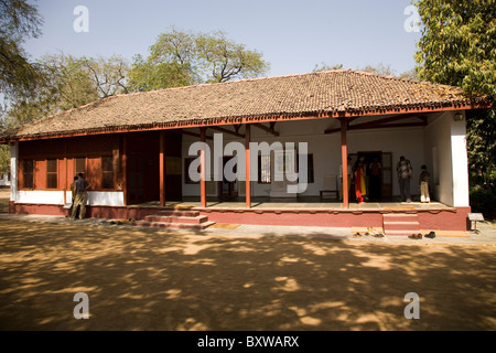 One of the buildings within the Sabarmati Ashram (also known as the Gandhi or Satyagraha or Harijan Ashram) in Ahmedabad, India.