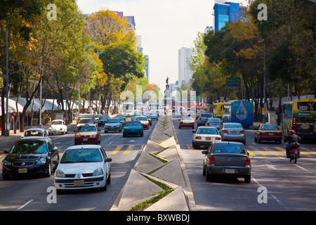 Paseo de la Reforma, Mexico City, Mexico Stock Photo