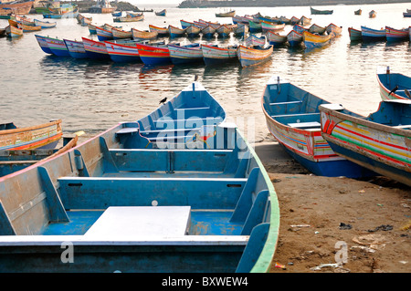 Vizhinjam fishing harbor Stock Photo