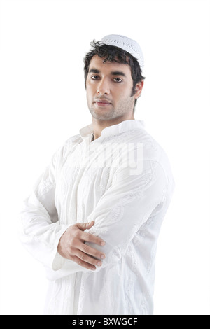 Portrait of a Muslim man Stock Photo