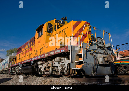 Locomotive engine Stock Photo