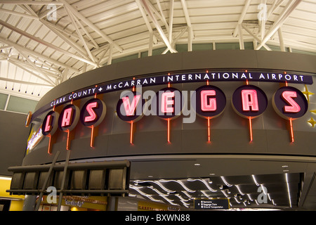 McCarran International Airport, Las Vegas Stock Photo