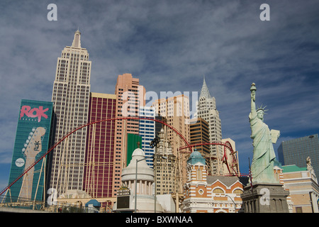 The New York, New York Las Vegas Hotel and Casino Stock Photo