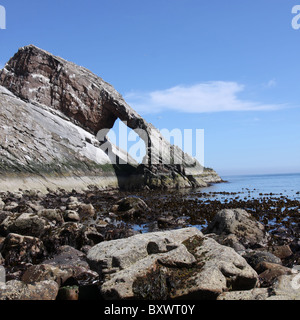 Bow Fiddle Rock Scotland  May 2010 Stock Photo