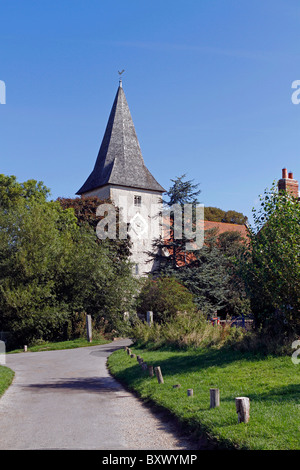 Bosham Harbour West Sussex England. Stock Photo