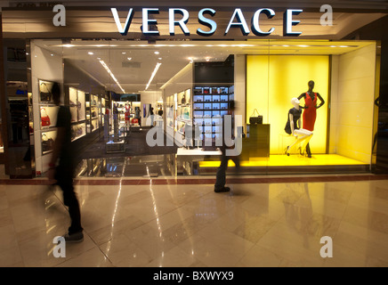Kuala Lumpur, Malaysia: Versace shop at Kuala Lumpur International ...