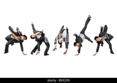 Flipping in the air Cut Out Stock Images & Pictures - Alamy