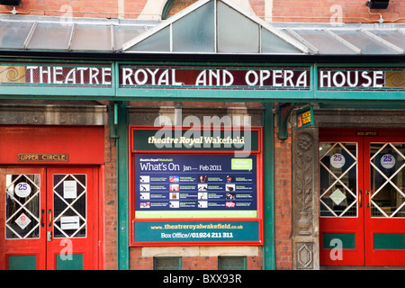 Theatre Royal and Opera House Wakefield West Yorkshire England Stock Photo