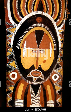 Asmat Papua New Guinea Indonesia museum craft art Stock Photo