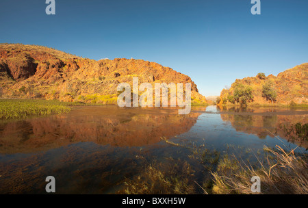 Dead Horse Springs near Lake Argyle, Ord River, Kununurra, Kimberley, Western Australia Stock Photo