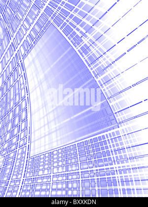 vivid abstract lined background. illustration Stock Photo