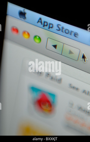 Apple Mac App Store Stock Photo