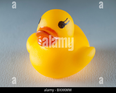 Toxic rubber toy made from PVC which contains some chemical. Stock Photo