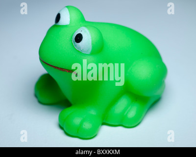 Toxic rubber toy made from PVC which contains some chemical. Stock Photo