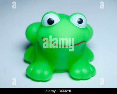 Toxic rubber toy made from PVC which contains some chemical. Stock Photo