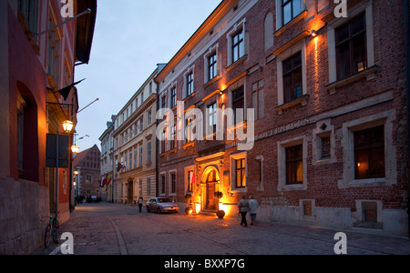 Copernicus Hotel in Kanonicza Street in Krakow, Poland Stock Photo