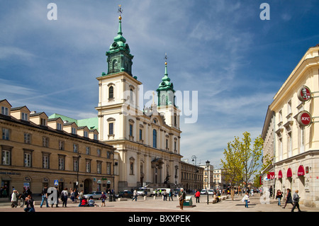 Church of the Holy Cross, Warsaw, Poland Stock Photo