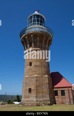 Barrenjoey Lighthouse, Barrenjoey Headland, Palm Beach, Sydney. NSW, Australia Stock Photo