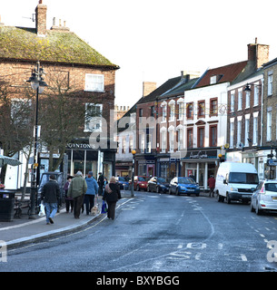 the market town of Horncastle Stock Photo