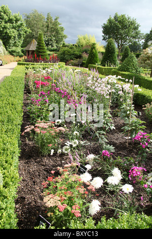 Bridgemere Nursery & Garden World. Summer view of Bridgemere’s show gardens. Stock Photo