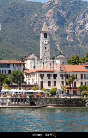 Town of Baveno Lake Maggiore Italy Stock Photo