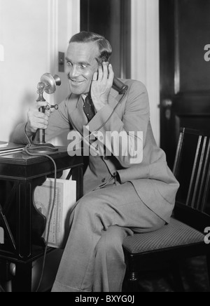 Vintage photo circa 1920s of Lithuanian-born American singer and actor Al Jolson (1886 - 1950). Stock Photo