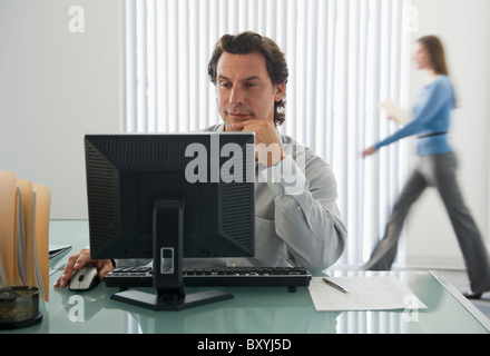 Office workers Stock Photo