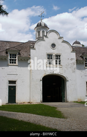 The stables on the grounds of The Mount, home of Edith Wharton in Lenox Massachusetts. Stock Photo