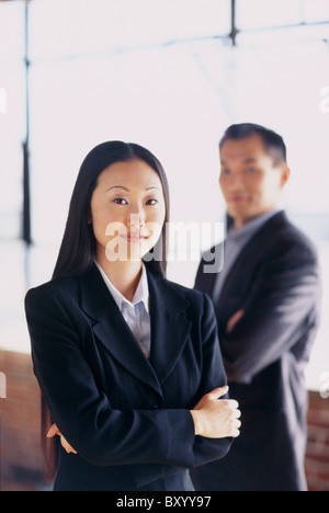 Confident business people Stock Photo