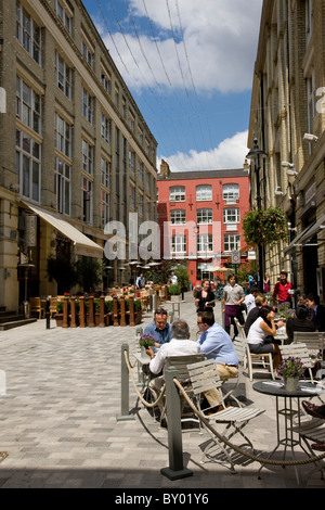 Heddon Street restaurants just off Regents Street Stock Photo