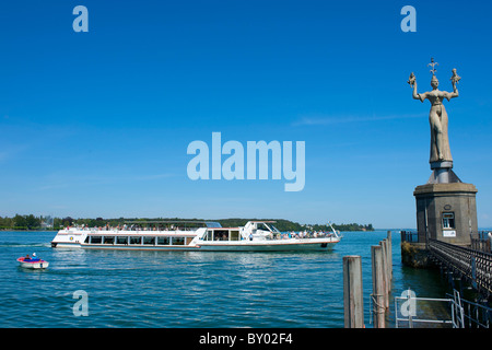 Imperia, Constance, Lake Constance, Baden-Wuerttemberg, Germany Stock Photo