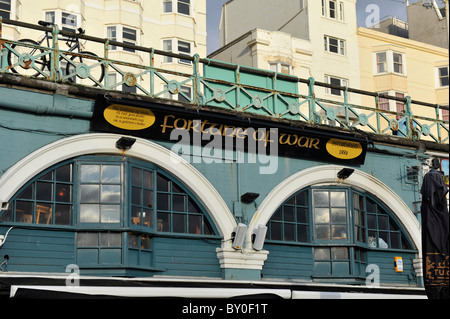 Fortune Of War Pub on Brighton Sea Front