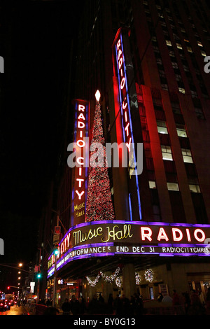 Radio City Music Hall, Manhattan, New York City Stock Photo