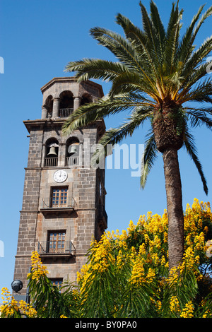 La Iglesia de La Concepcion in La Laguna on Tenerife in The Canary Islands Stock Photo