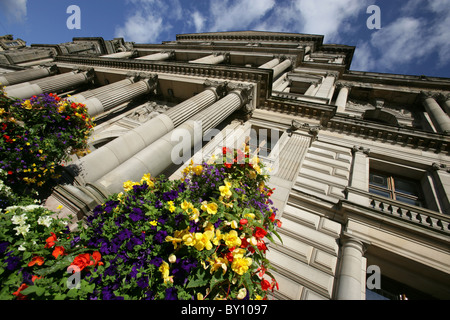 City of Glasgow, Scotland. The William Young built City Chambers is home to Glasgow City Council and the Lord Provost of Glasgow Stock Photo