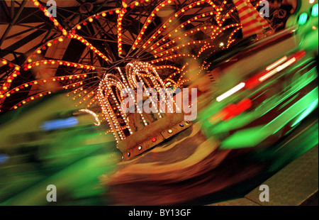 The fair, part of the Big Weekend, in Cathays Park, Cardiff. Stock Photo