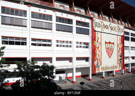 Sanchez Pizjuan stadium, belonging to Sevilla FC, Sevilla, Spain Stock Photo