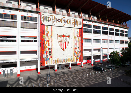 Sanchez Pizjuan stadium, belonging to Sevilla FC, Sevilla, Spain Stock Photo