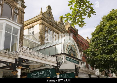 Wayfarers Arcade, Lord Street, Southport, Merseyside, England Stock Photo